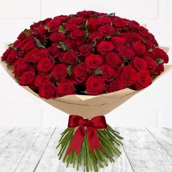 101 Red Rose 60 cm