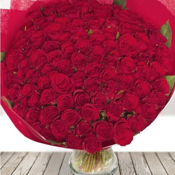 101 red rose 40 cm